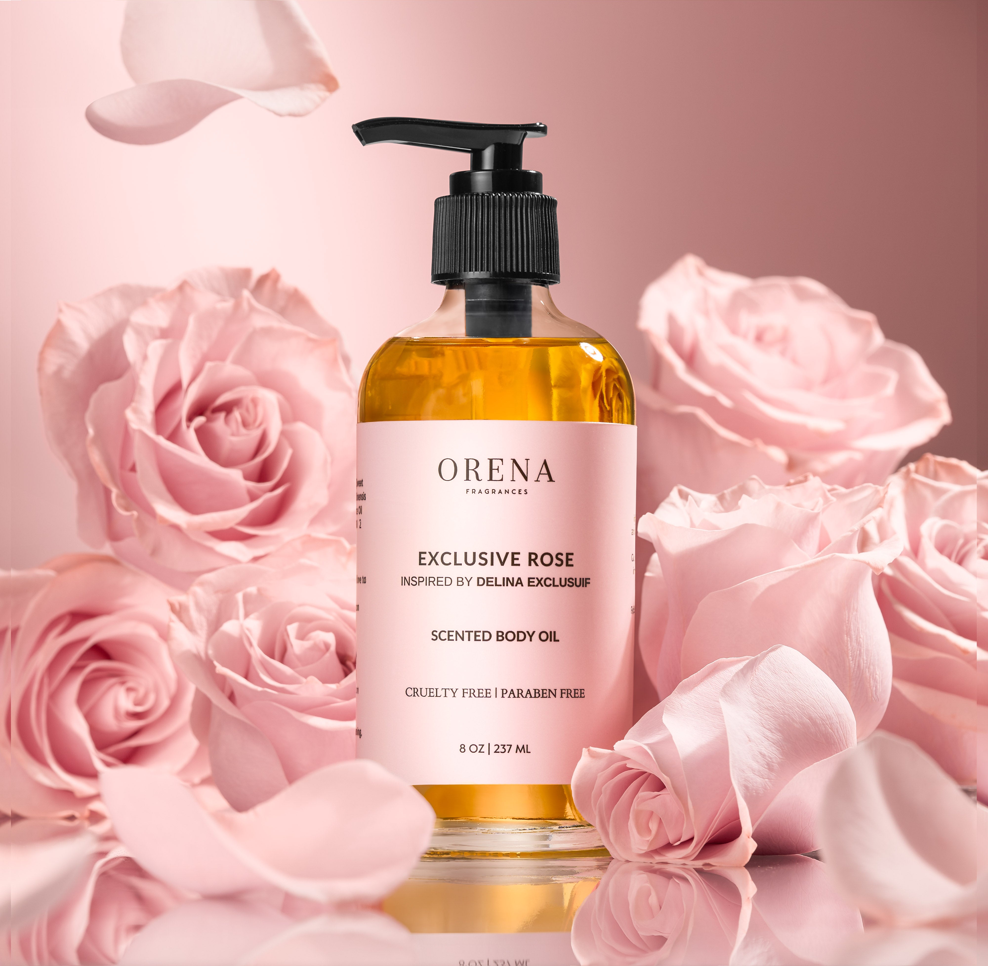 EXCLUSIVE ROSE BODY OIL – Orena Fragrances