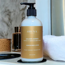 Load image into Gallery viewer, GOLDEN AMBER BODY LOTION