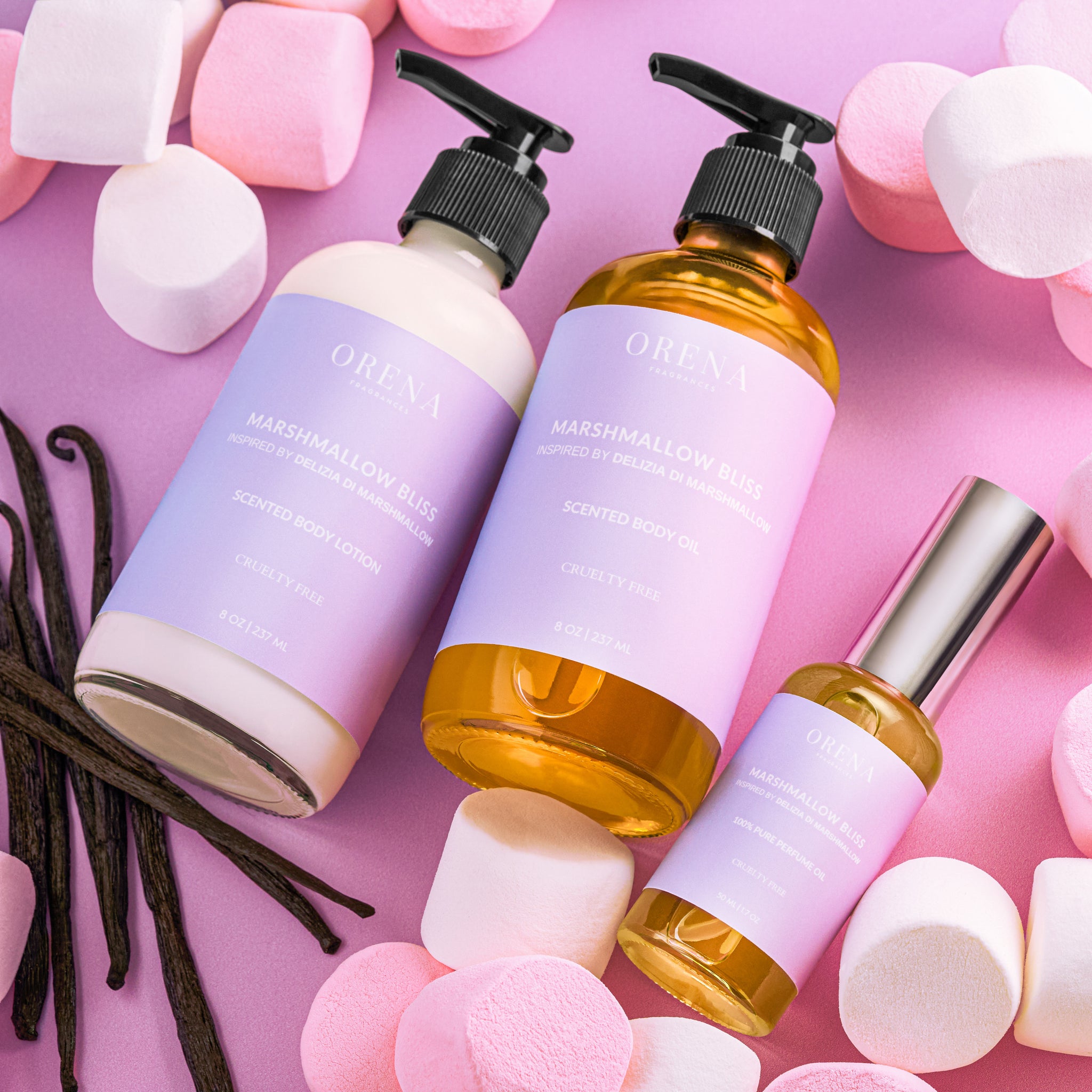 MARSHMALLOW BLISS BODY OIL – Orena Fragrances