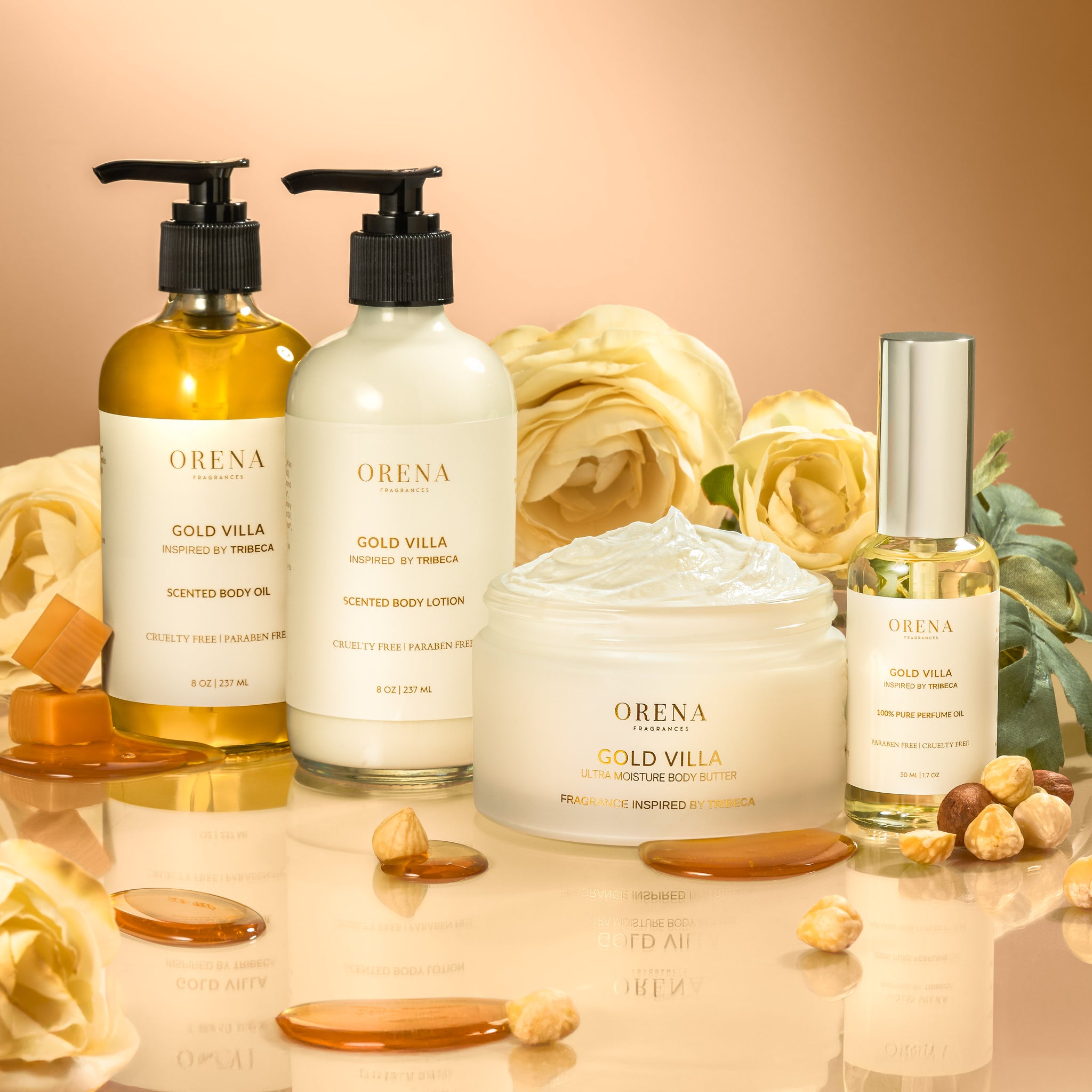 GOLD VILLA BODY LOTION – Orena Fragrances