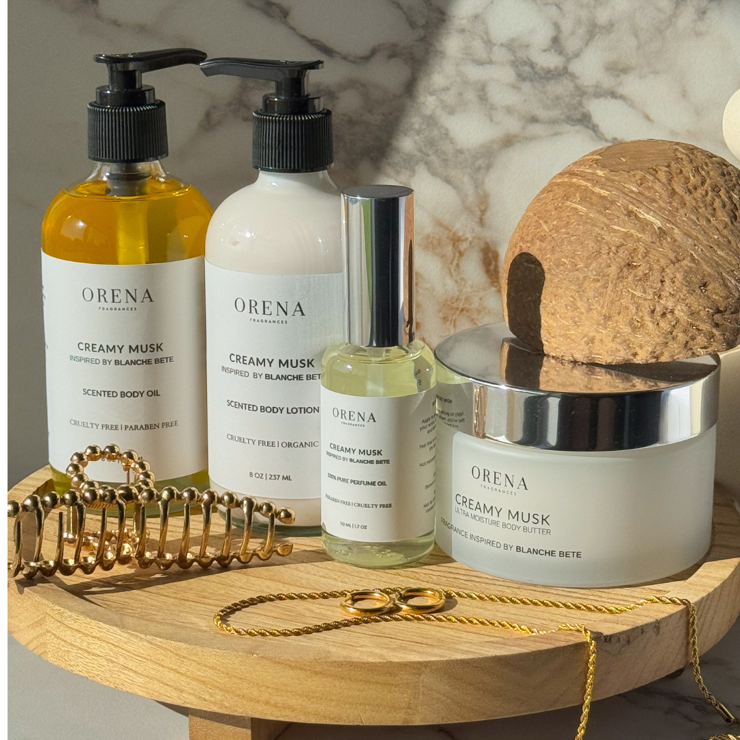 CREAMY MUSK BODY BUTTER – Orena Fragrances