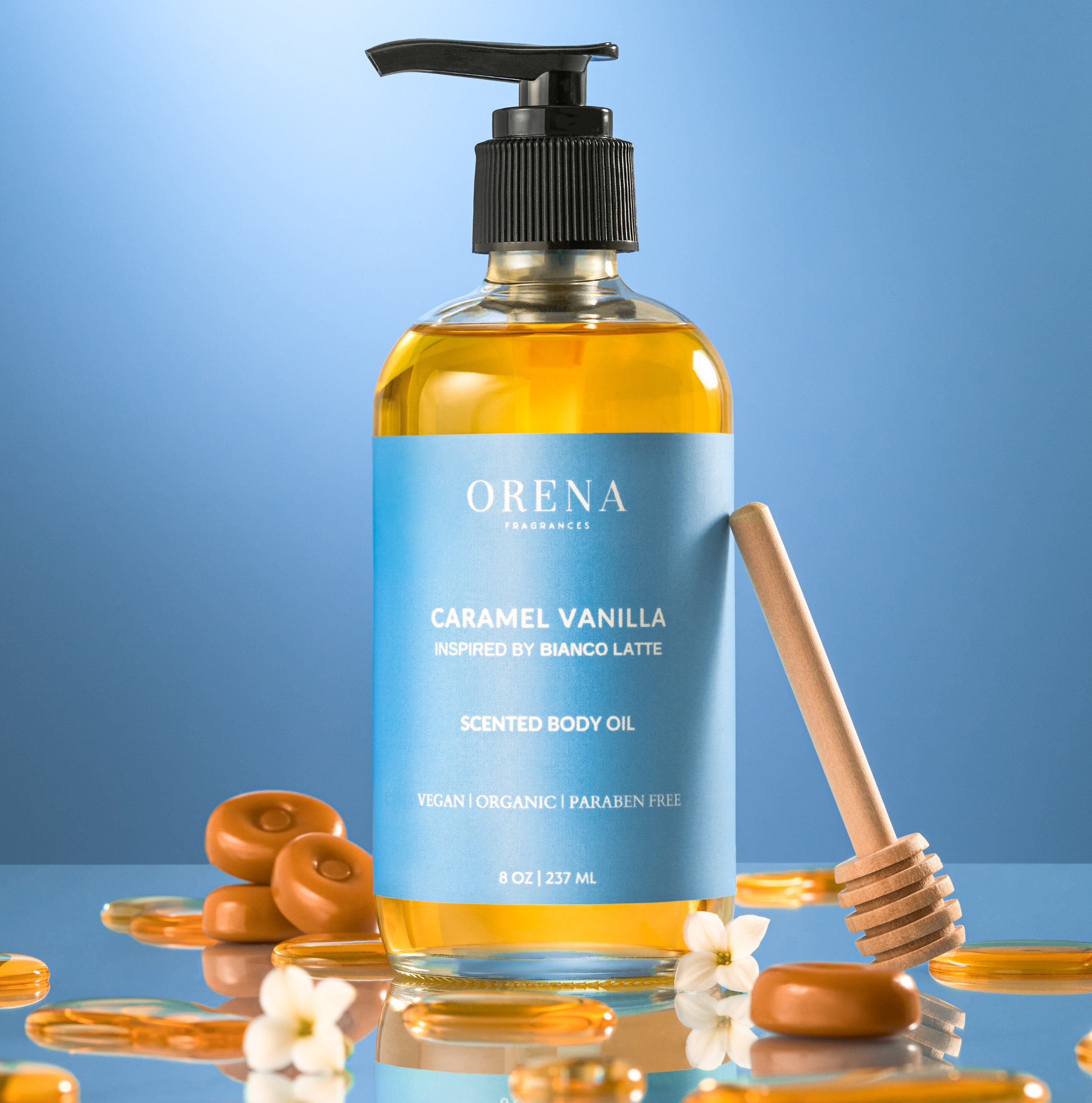 CARAMEL VANILLA BODY OIL – Orena Fragrances