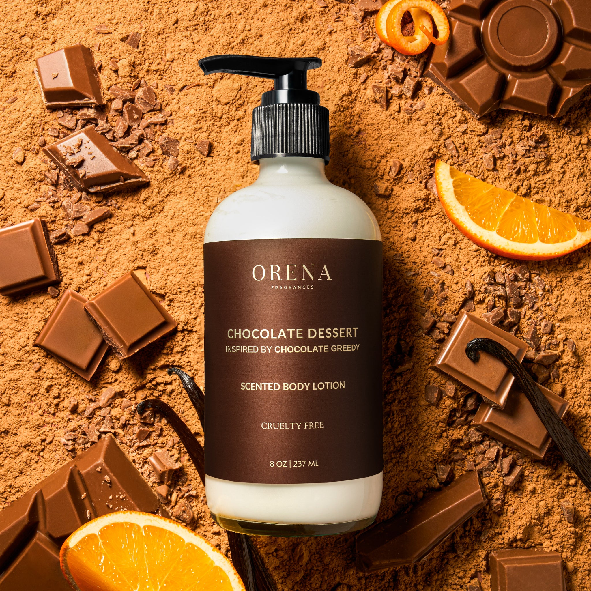 CHOCOLATE DESSERT BODY LOTION – Orena Fragrances