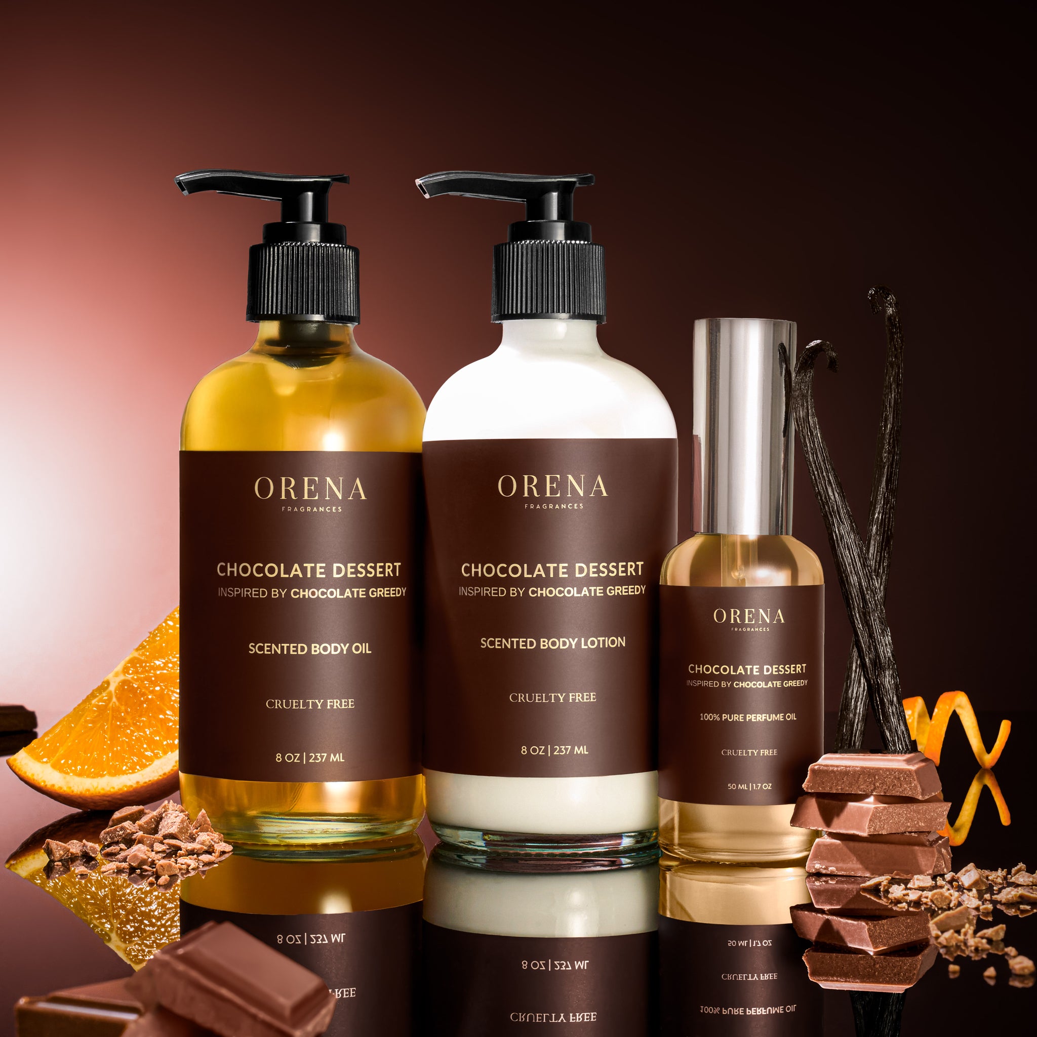 bremod , Hally Lotion SET CHOCO BLAST✖️2 CHOCOLATE DESSERT BODY LOTION – Orena Fragrances