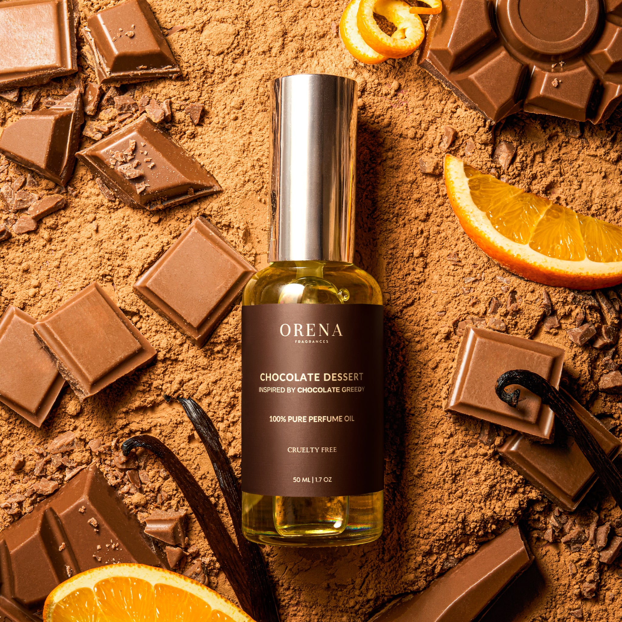 CHOCOLATE DESSERT PERFUME OIL – Orena Fragrances