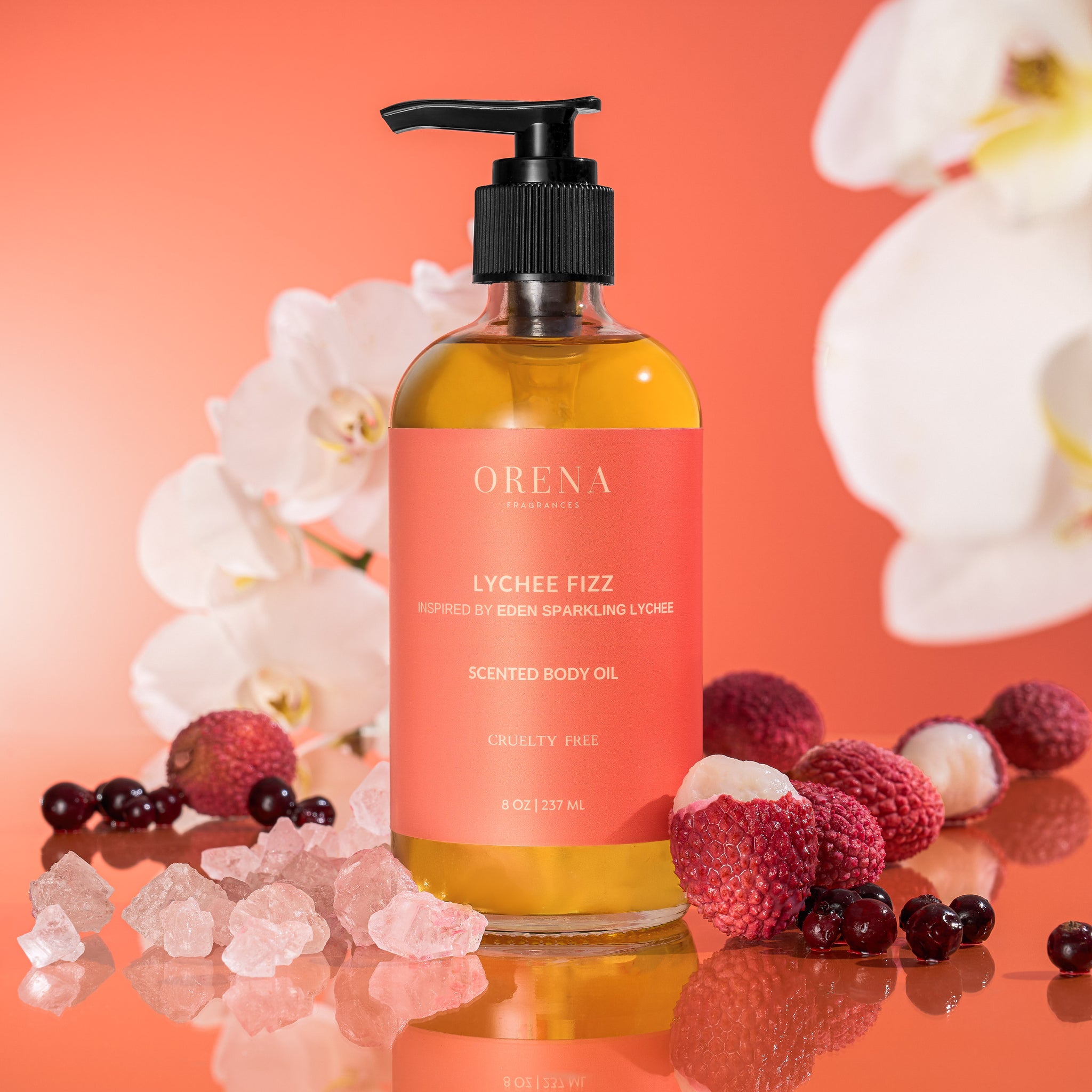 LYCHEE FIZZ BODY OIL – Orena Fragrances