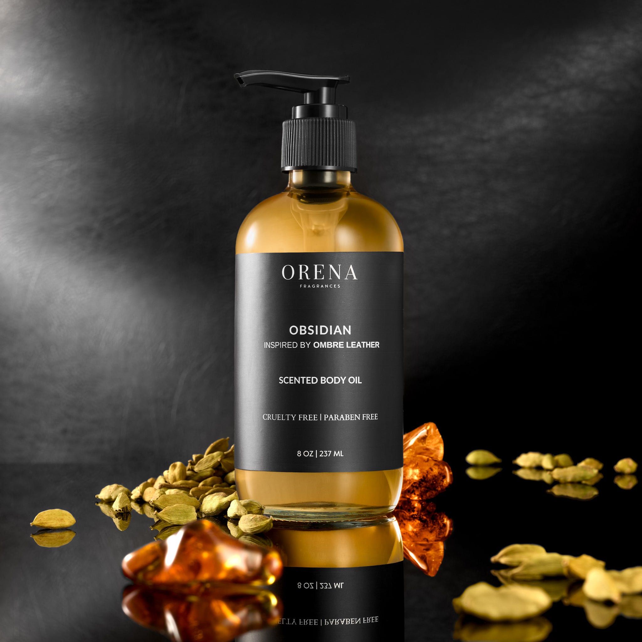 OBSIDIAN BODY OIL – Orena Fragrances
