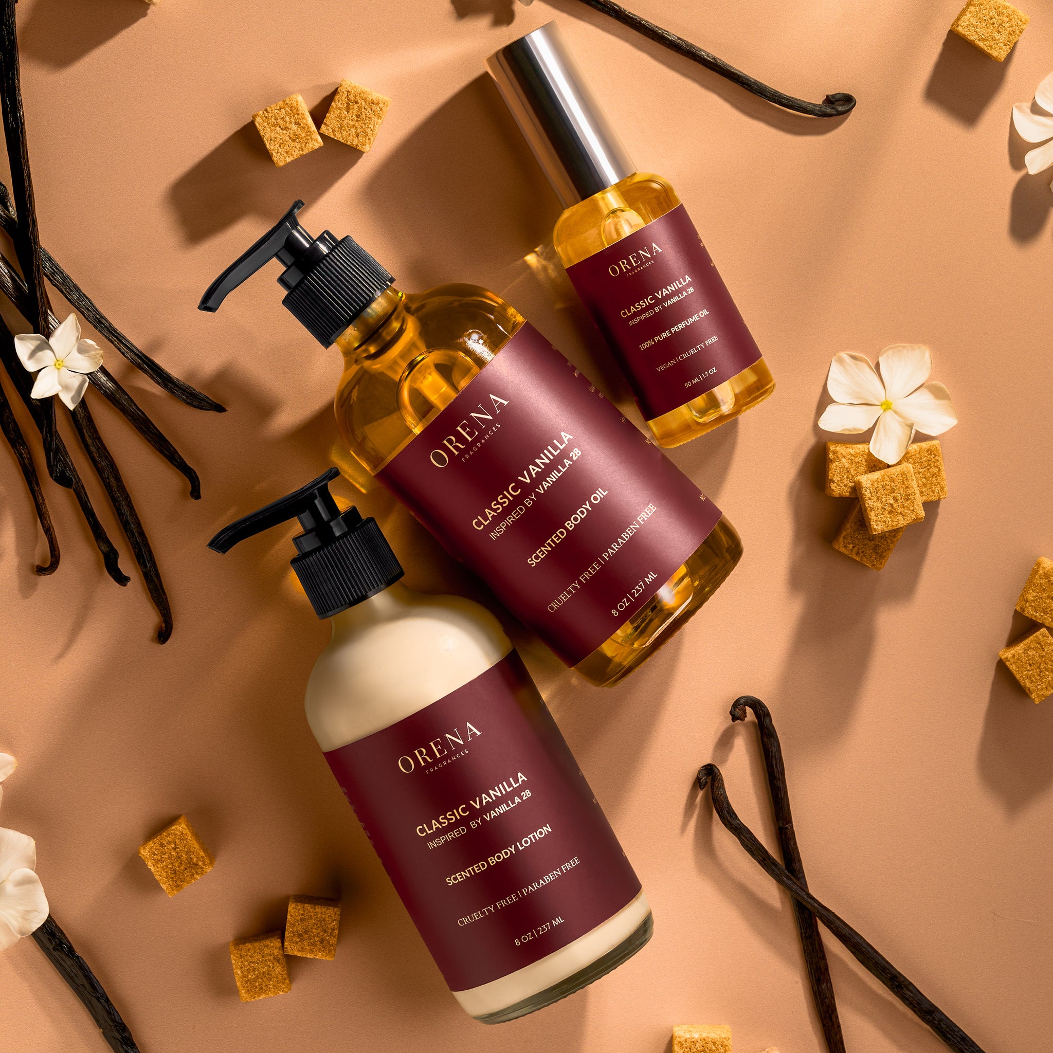 CLASSIC VANILLA BODY LOTION – Orena Fragrances