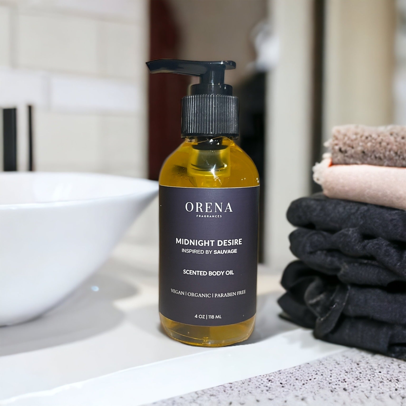 MIDNIGHT DESIRE BODY OIL – Orena Fragrances