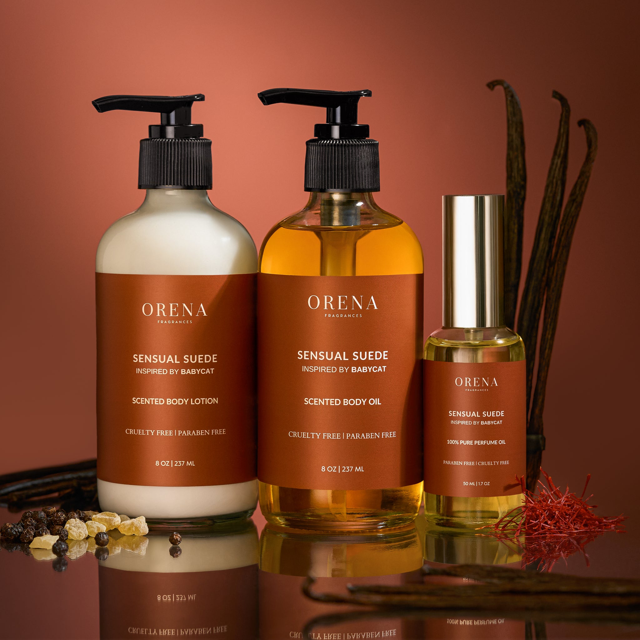SENSUAL SUEDE BODY LOTION – Orena Fragrances