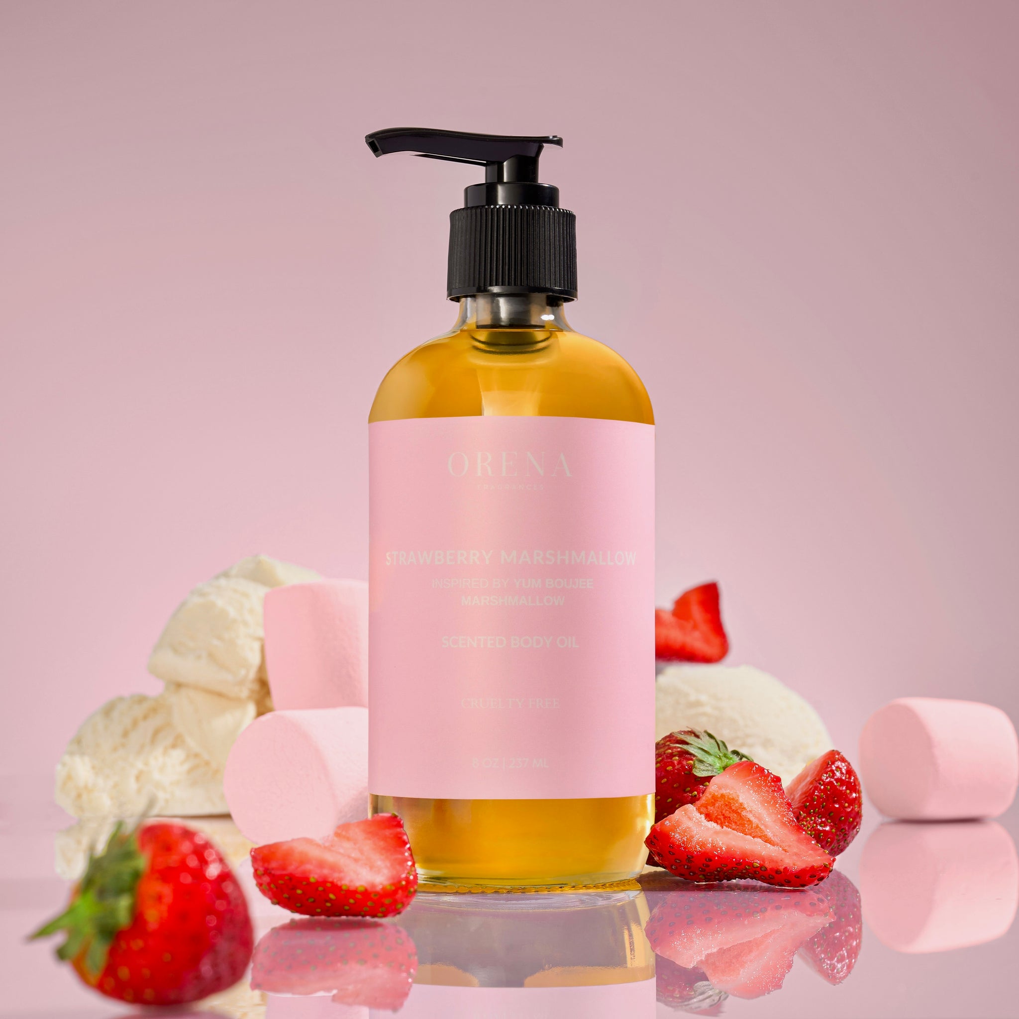 STRAWBERRY MARSHMALLOW BODY OIL – Orena Fragrances