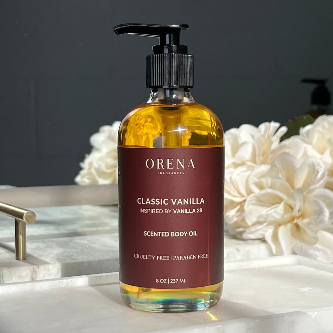 CLASSIC VANILLA BODY OIL – Orena Fragrances